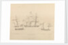 HM Yacht The Prince Regent and her ship's boat by Unknown