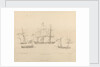 HM Yacht The Prince Regent and her ship's boat by Unknown
