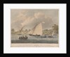 The 'Don Giovanni' beating the 'Spitfire' in a match sailed above bridge, on the 1 June, 1824, for 50 sovereigns by William Joy
