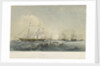 The embarkation at Gravesend of the Prince and Princess Frederick William of Prussia, in HMY 'Victoria & Albert' by Walter William May