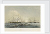 The embarkation at Gravesend of the Prince and Princess Frederick William of Prussia, in HMY 'Victoria & Albert' by Walter William May