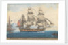 The Daphene of London, Capt. Joseph Banfield, departing from Naples year 1791 by Corne