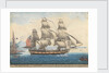 The Daphene of London, Capt. Joseph Banfield, departing from Naples year 1791 by Corne