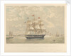 The New York and London Packet ship Victoria (entering New York Harbour) by Unknown