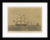 The East Indiaman 'Alfred' by Thomas Goldsworth Dutton