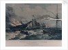Destruction of the American emigrant ship 'Ocean Monarch' on the 24 August 1848 by A. Maclure