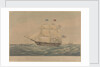 The New York and London Packet Ship 'Devonshire' 1300 Tons by Thomas Goldsworth Dutton