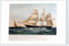 Clipper ship 'Harwood' (Br, 1857) by Thomas Goldworth Dutton