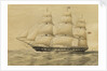 Clipper ship 'Renown' by Thomas Goldsworth Dutton