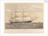 The clipper ship 'Highflyer', 1111 Tons by Thomas Goldsworth Dutton