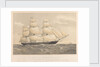 The clipper ship 'Highflyer', 1111 Tons by Thomas Goldsworth Dutton