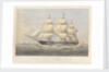 Clipper ship 'Lord Warden' by Thomas Goldsworth Dutton