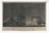 HMS 'Daedalus' passing some ice islands.... on the Eastern Steep edge of the Great Bank of Newfoundland by J. H.