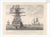 Napoleon surrendering to Captain Frederick Lewis Maitland on 15 July 1815 by Jean-Jérôme Baugean [artist & engraver]; Palmer [publisher]