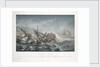 Shipwreck of the 'Astrolabe' on the reefs of the Island of Vanikoro by Louis Le Breton