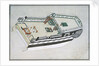 Diagram and section of the well and poop decks of HMS 'Canopus' by unknown