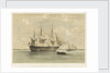HMS 'Caledonia', 120 guns, lying in Plymouth Sound by Henry Andrews Luscombe