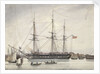 The 'Bacchante' off Deptford 1811 by unknown