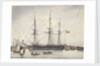 The 'Bacchante' off Deptford 1811 by unknown