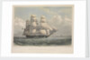 HMS 'Vindictive', 50 guns, in full sail by J.H. Vernon