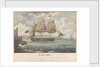 HMS 'Alfred' going out of Malta Harbour, 12 January 1833 by C. de Brocktorff