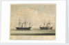 HM steam sloops 'Rattler' and 'Alecto' by unknown