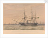 The Egyptian Steam frigate Sharkie 36 guns by Rudolph Ackermann; William Foster; Thomas Goldsworthy Dutton