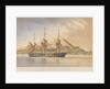 HMS 'Forte' (51 Guns) at Rio de Janeiro 1st December 1861 by Lieutenant G L Tupman