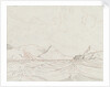 Seascape with vessel passing land (1) by John Everett