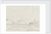 Seascape with vessel passing land (1) by John Everett