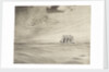 Four masted sailing vessel in a calm sea (3) by John Everett