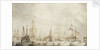 Dutch herring busses on the fishing ground by Willem van de Velde the Elder