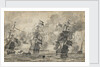The Battle of Scheveningen, 31 July 1653: the last pass in the battle by Willem van de Velde the Elder