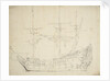 Portrait of a Dutch frigate by Willem Van de Velde the Younger