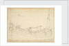 Portrait of a Dutch fishing buss by Willem Van de Velde the Younger