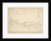 Portrait of a Dutch fishing buss by Willem Van de Velde the Younger