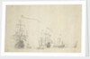 Dutch ships lying by by Willem van de Velde the Elder
