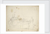 Study of a kaag by Willem Van de Velde the Younger
