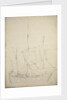 Portrait of a small Dutch frigate by Willem Van de Velde the Younger