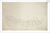 Portrait of a small Dutch frigate by Willem Van de Velde the Younger