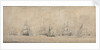 The Dutch fleet tacking by Willem van de Velde the Elder