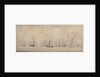 The Dutch fleet tacking by Willem van de Velde the Elder