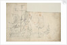 Two large Dutch ships drying sails by Willem van de Velde the Elder