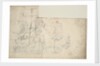Two large Dutch ships drying sails by Willem van de Velde the Elder