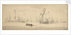 A States yacht and Dutch ships before a light breeze by Willem Van de Velde the Younger