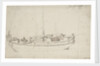 Study of a French fishing boat by Willem Van de Velde the Younger