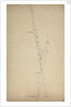 A study of two furled sails by Willem Van de Velde the Younger