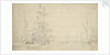The Dutch fleet becalmed in a swell: furling sails, May 1672? by Willem van de Velde the Elder