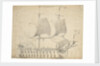 An English third-rate before the wind by Willem van de Velde the Elder