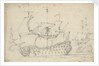 Two English third-rates getting under way by Willem van de Velde the Elder